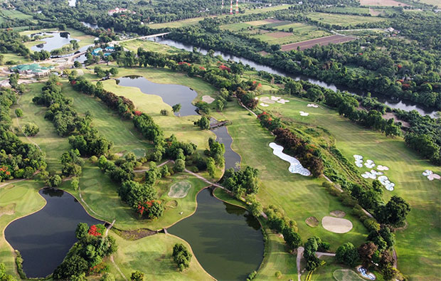 Artitaya Golf & Resort Kanchanaburi Aerial