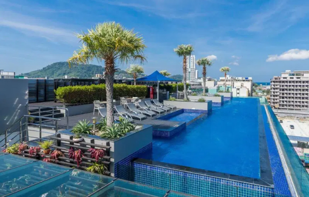 Rooftop Pool, Best Western Patong Beach